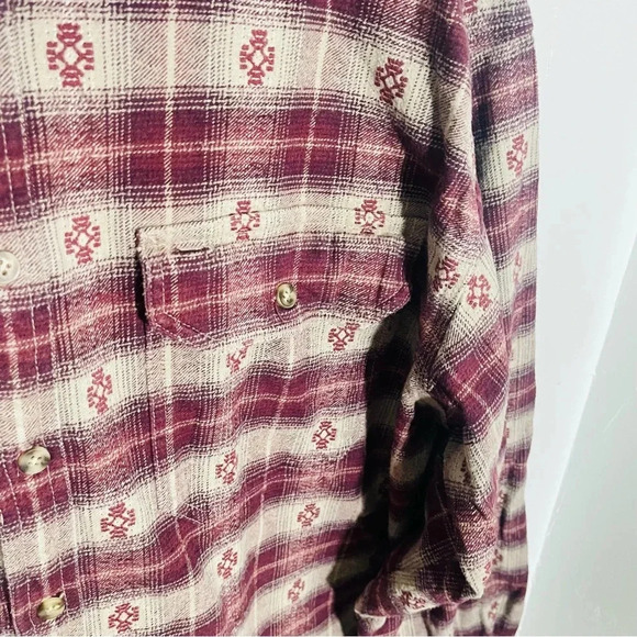 Levi's Jeanswear Vintage Oversized Button Front Shirt Jacket Western Workwear - Picture 5 of 12